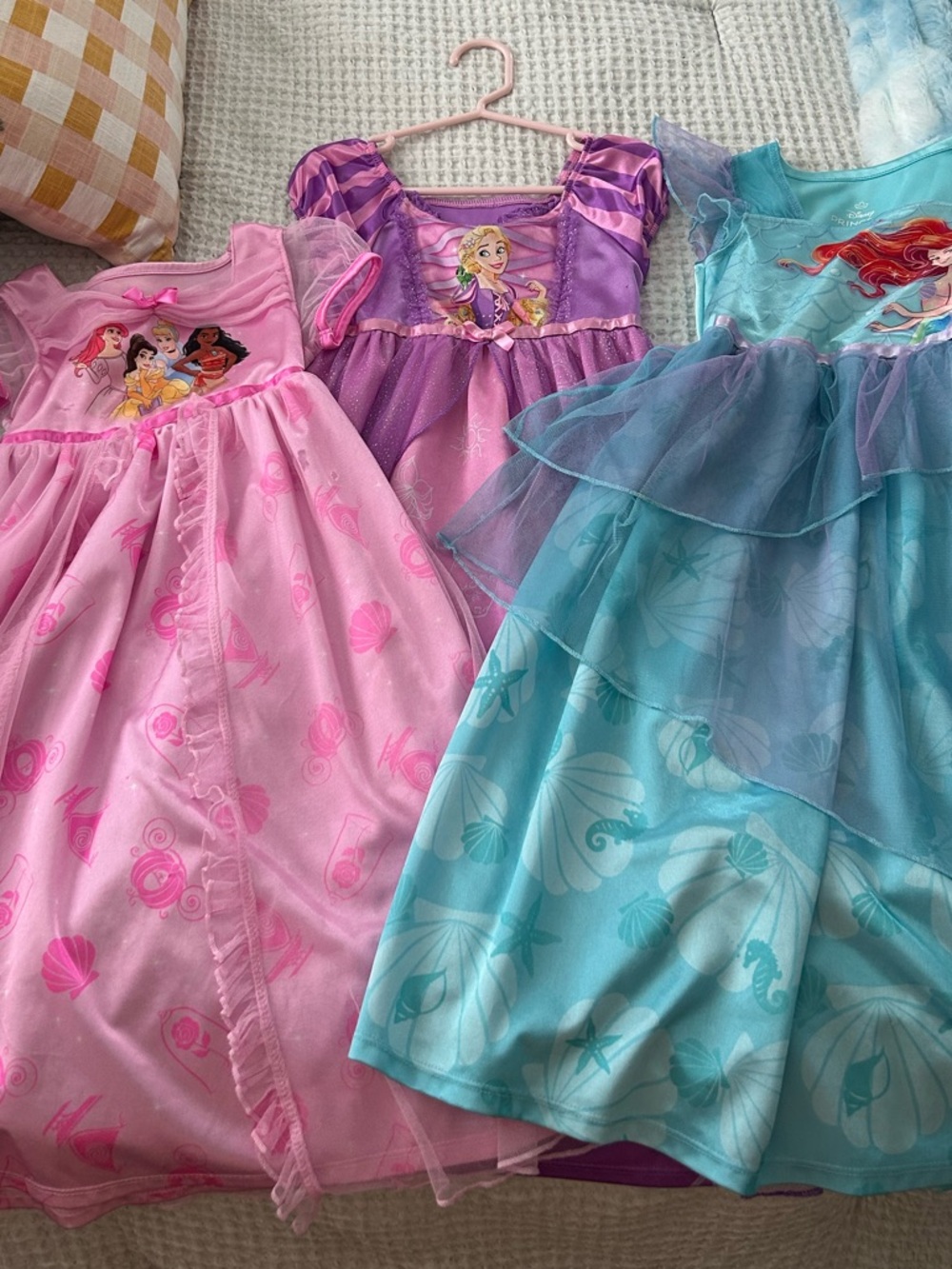 Disney Princess Dresses Rapunzel, Ariel and Classic Princess Dress